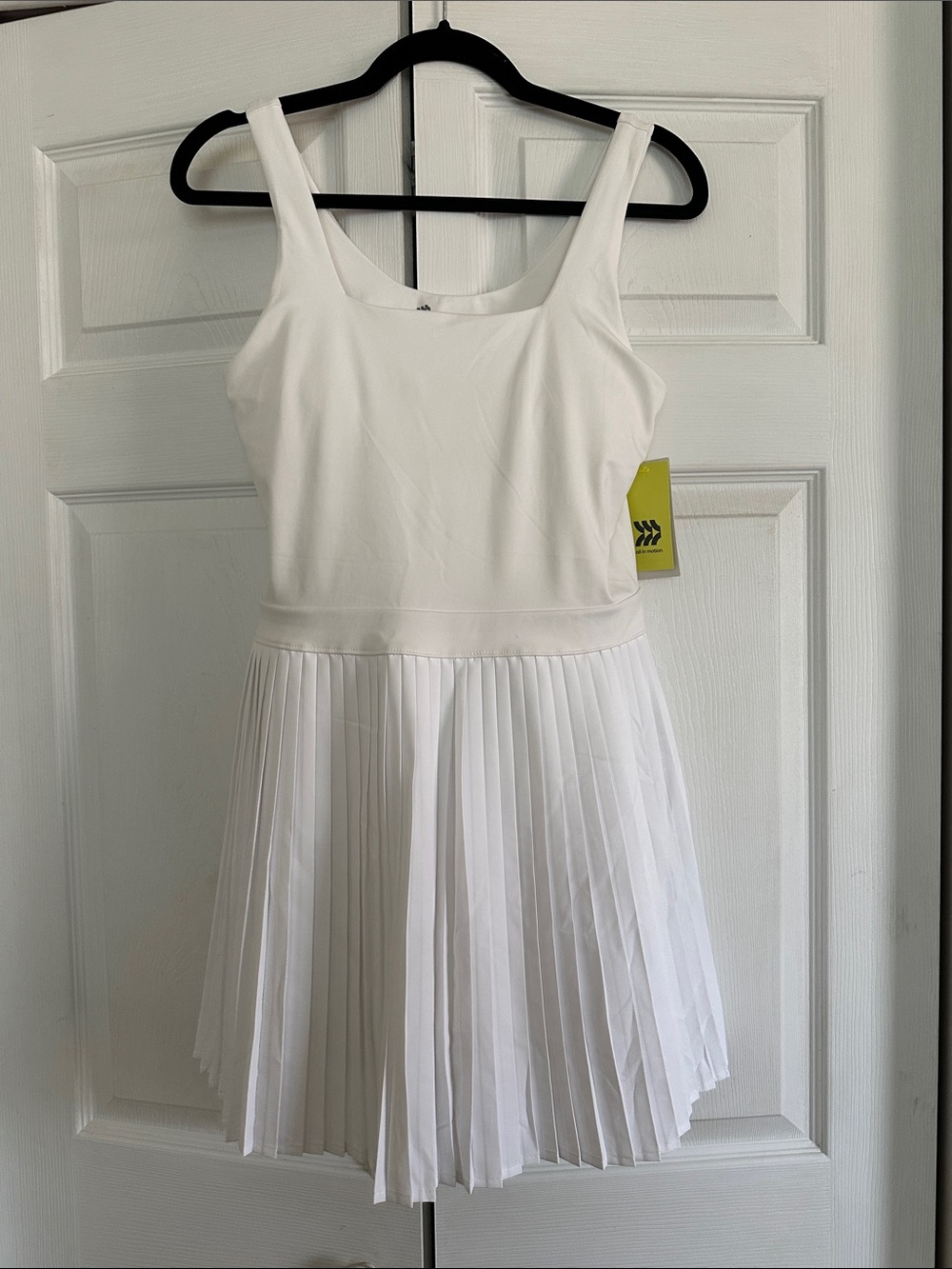 NWT all in motion White Pleated Athletic Dress